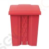 Jantex Küchenpedaleimer rot 65L Kapazität: 65L | Rot | Polypropylen
