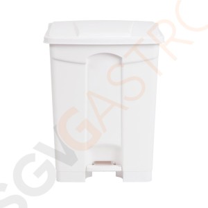 Jantex Küchenpedaleimer weiß 65L Kapazität: 65L | Weiß | Polypropylen Jantex Küchenpedaleimer weiß 65L Kapazität: 65L | Weiß | Polypropylen