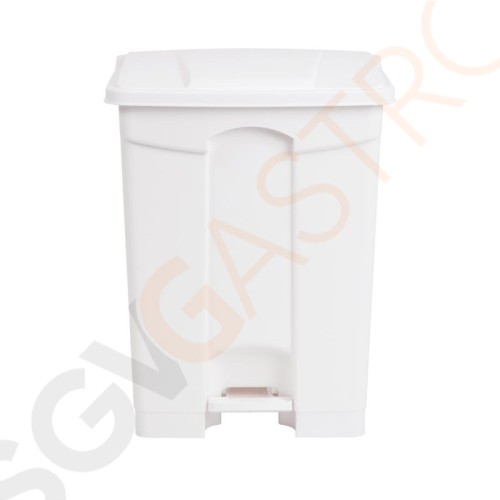 Jantex Küchenpedaleimer weiß 65L Kapazität: 65L | Weiß | Polypropylen
