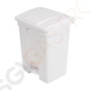 Jantex Küchenpedaleimer weiß 65L Kapazität: 65L | Weiß | Polypropylen