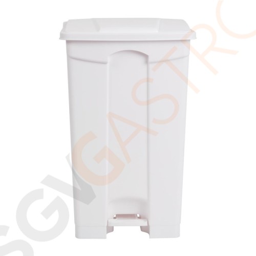 Jantex Küchenpedaleimer weiß 87L Kapazität: 87L | Weiß | Polypropylen Jantex Küchenpedaleimer weiß 87L Kapazität: 87L | Weiß | Polypropylen