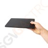 Hygiplas rechteckiges Bar Schneidebrett schwarz 25,5cm Schwarz farbkodiert für Bars | 0,7 x 15,3 x 25,5cm | Polypropylen