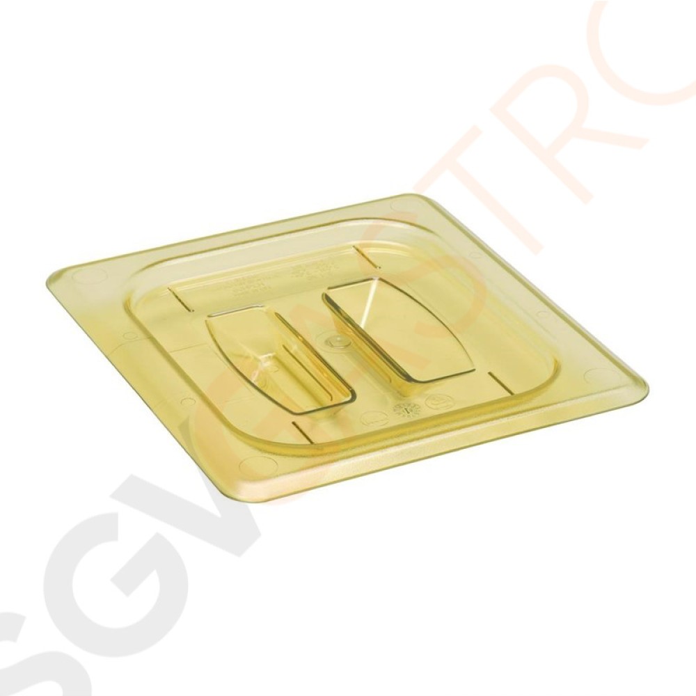 Cambro hitzebeständiger GN 1/6 Deckel mit Griff GN 1/6 | Mit Griff | Für hitzebeständige GN 1/6 Behälter von Cambro