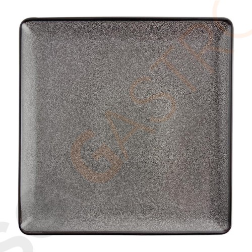 Olympia Mineral quadratische Teller 26,5cm 4 Stück | 26,8 x 26,8cm | Porzellan