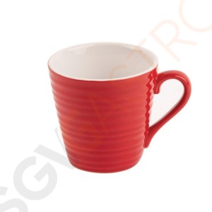 Olympia Café Aroma Tassen rot 34cl 34cl | 6 Stück pro Packung