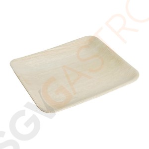 Fiesta quadratische Palmblattteller 20cm 100 Stück | 20 x 20cm | Palmblätter Fiesta quadratische Palmblattteller 20cm 100 Stück | 20 x 20cm | Palmblätter