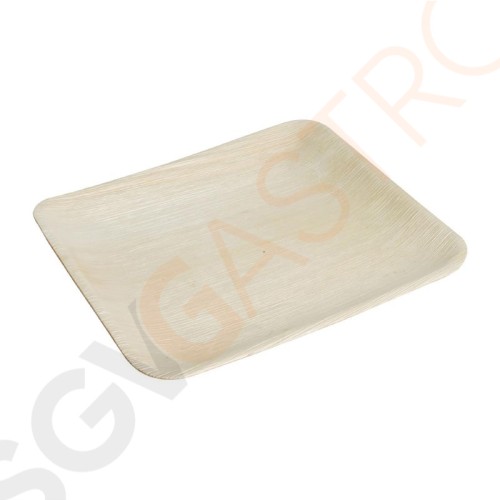 Fiesta quadratische Palmblattteller 20cm 100 Stück | 20 x 20cm | Palmblätter Fiesta quadratische Palmblattteller 20cm 100 Stück | 20 x 20cm | Palmblätter