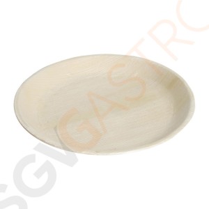 Fiesta Green runde Palmblattteller 25cm 100 Stück | 25(Ø)cm