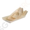 Fiesta Green Schiffchen Pappelholz Biologisch abbaubar 8cm 100 Stück | 8cm