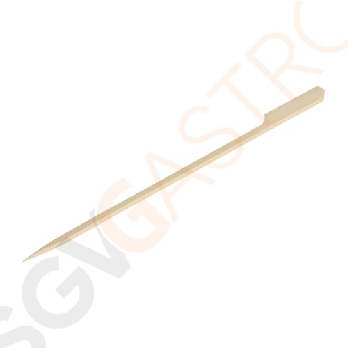 Fiesta Green Bambusspieße Paddelform 18cm 100 Stück | 18(L)cm | Bambus