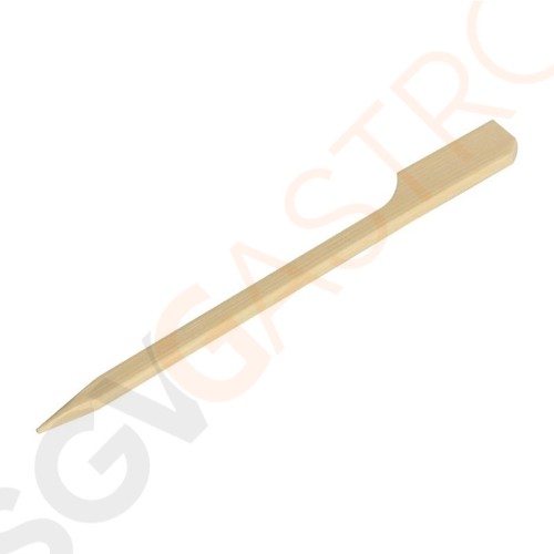 Fiesta Green Bambusspieße Paddelform 9cm 100 Stück | 9(L)cm | Bambus