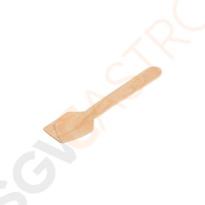 Fiesta Green Eislöffel Birkenholz Biologisch abbaubar 9,6cm 100 Stück | 9,6(L)cm | Birkenholz Fiesta Green Eislöffel Birkenholz Biologisch abbaubar 9,6cm 100 Stück | 9,6(L)cm | Birkenholz