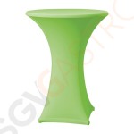 Tischhusse für Stehtische Samba D1 apfelgrün 85cm Geeignet für Stehtische mit geradem Fuß | 115 x 85(Ø)cm | Polyester, Elastan | apfelgrün