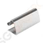 Klettbandtischclips für Skirtings 0,5-2cm 10 Stück | geeignet für Tischplatten von 0,5 bis 2cm dick