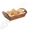 T&G Woodware Brotschale braun 9,8 x 18 x 31cm | Akazienholz | braun