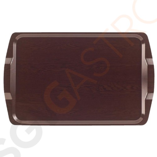 Cambro Capri laminiertes Zimmerservicetablett Wenge Größe: 64(B) x 40(T)cm Cambro Capri laminiertes Zimmerservicetablett Wenge Größe: 64(B) x 40(T)cm
