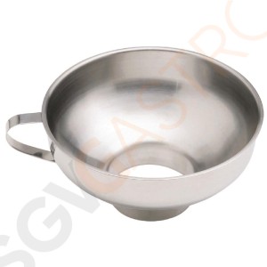 Marmeladentrichter Größe: 15(Ø)cm. Lochgröße: 3,5(Ø)cm. Marmeladentrichter Größe: 15(Ø)cm. Lochgröße: 3,5(Ø)cm.