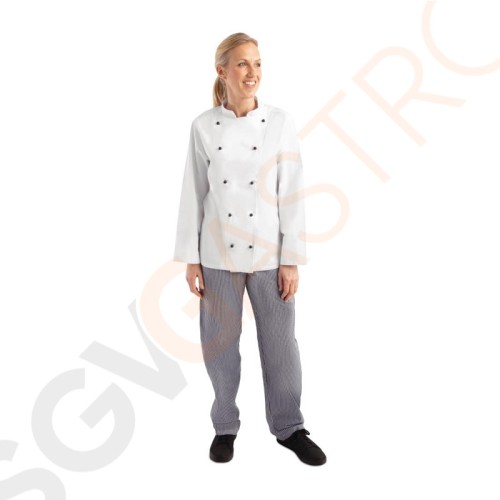 Whites Chicago Kochjacke lange Ärmel weiß S Größe: S | Brustumfang: 92-97cm | Unisex