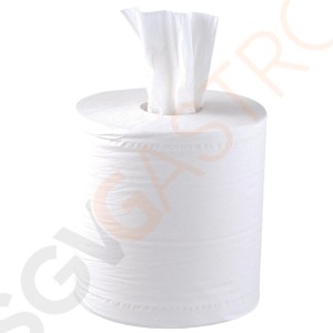 Jantex Handtuchrollen für Innenabrollung weiß 2-lagig - 6 Stück Innenabrollung | 2-lagig