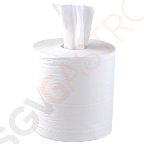 Jantex Handtuchrollen für Innenabrollung weiß 2-lagig - 6 Stück Innenabrollung | 2-lagig