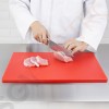 Hygiplas LDPE extra dickes Schneidebrett rot 45x30x2cm DM004 | Standard - 2(H) x 45(B) x 30(T)cm Hygiplas LDPE extra dickes Schneidebrett rot 45x30x2cm DM004 | Standard - 2(H) x 45(B) x 30(T)cm