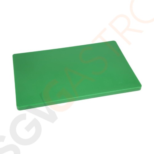 Hygiplas LDPE extra dickes Schneidebrett grün 45x30x2cm DM006 | Standard - 2(H) x 45(B) x 30(T)cm Hygiplas LDPE extra dickes Schneidebrett grün 45x30x2cm DM006 | Standard - 2(H) x 45(B) x 30(T)cm