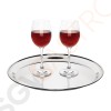 Olympia rundes Serviertablett Edelstahl 35,5cm 35,5(Ø)cm | Edelstahl Olympia rundes Serviertablett Edelstahl 35,5cm 35,5(Ø)cm | Edelstahl