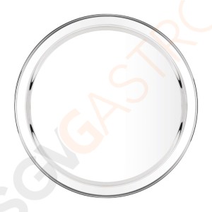 Olympia rundes Serviertablett Edelstahl 40,5cm 40,5(Ø)cm | Edelstahl