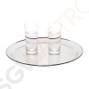 Olympia rundes Serviertablett Edelstahl 40,5cm 40,5(Ø)cm | Edelstahl Olympia rundes Serviertablett Edelstahl 40,5cm 40,5(Ø)cm | Edelstahl