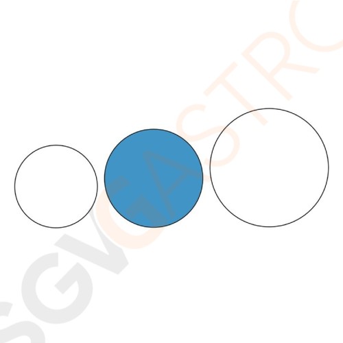 Cambro Camtread rundes rutschfestes Fiberglas Tablett schwarz 35,5cm DM781  | 35,5(Ø)cm