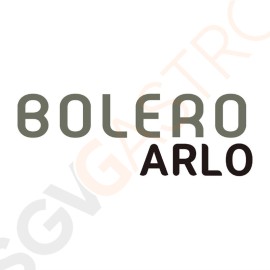 Bolero Arlo Spindelbeiniger Polypropylen Stuhl grau (2er-Pack) Stahlgestell | Verstärkte Sitzschale aus Polypropylen | Sitzhöhe: 45cm