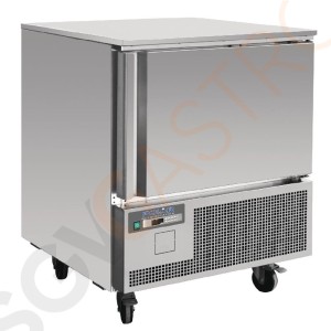 Polar Serie U Schnellkühler / Schockfroster 18kg / 14kg Kapazität: 18 kg (5 x GN 1/1) | 1-türig | Silbergrau