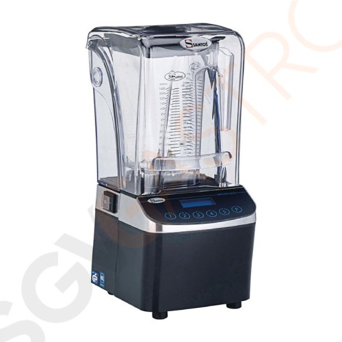 Santos geräuscharmer Mixer 62A 1,5kW/230V | variable Geschwindigkeit | Kapazität: 2,4L Santos geräuscharmer Mixer 62A 1,5kW/230V | variable Geschwindigkeit | Kapazität: 2,4L