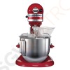 KitchenAid Heavy Duty Küchenmaschine K5 rot 5KPM5BER 315W. Fassungsvermögen: 4,8Ltr. Zehngeschwindigkeit