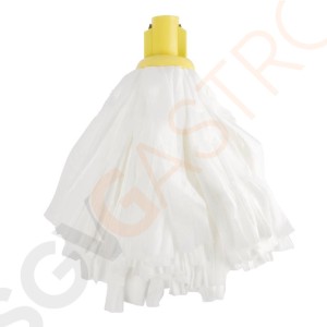 Jantex standard großer Moppkopf gelb Geeignet für Stiel DN819 | gelb | Polyester/Viskose