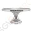 Runder Kuchenständer Hochzeit 33cm 17 x 33(Ø)cm | Edelstahl