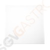 Kristallon quadratisches Tablett weiß 31cm 31 x 31cm | Melamin | weiß