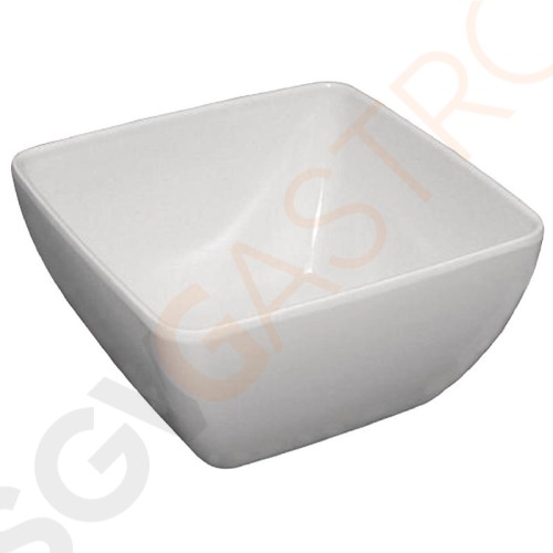 Kristallon gerundete Schale weiß 19cm 10 x 19 x 19cm | Melamin | weiß