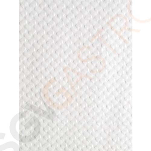 Mitteldecken weiß glänzend 500 Stück | 70 x 70cm | Papier | weiß