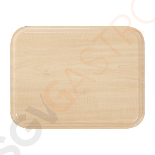 Cambro Capri laminiertes Serviertablett Birke 33x43cm Größe: 43(B) x 33(T)cm Cambro Capri laminiertes Serviertablett Birke 33x43cm Größe: 43(B) x 33(T)cm