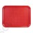 Kristallon Fast-Food-Tablett rot 34,5 x 26,5cm 34,5 x 26,5cm | Polypropylen | rot