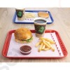 Kristallon Fast-Food-Tablett rot 34,5 x 26,5cm 34,5 x 26,5cm | Polypropylen | rot