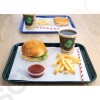 Kristallon Fast-Food-Tablett grün 34,5 x 26,5cm 34,5 x 26,5cm | Polypropylen | grün