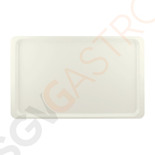 Roltex Classic Serviertablett perlweiß 53 x 32,5cm 53 x 32,5cm (GN1/1) | Polyester | perlweiß