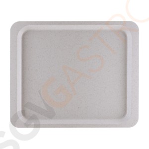 Roltex Classic Serviertablett designgrau 32,5 x 26,5cm 32,5 x 26,5cm (GN1/2) | Polyester | designgrau