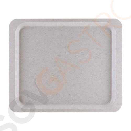 Roltex Classic Serviertablett designgrau 32,5 x 26,5cm 32,5 x 26,5cm (GN1/2) | Polyester | designgrau