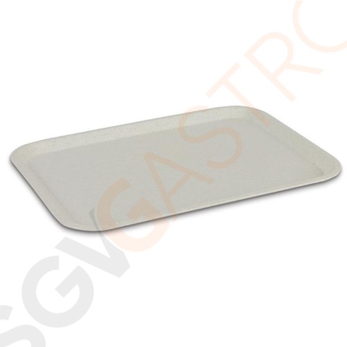 Roltex Classic Serviertablett perlweiß 32,5 x 26,5cm 32,5 x 26,5cm (GN1/2) | Polyester | perlweiß