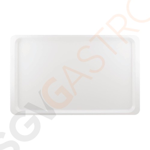 Roltex Classic Serviertablett weiß 53 x 32,5cm 53 x 32,5cm (GN1/1) | Polyester | weiß