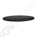 Topalit Classic Line runde Tischplatte anthrazit 70cm DR896 | 70(Ø)cm | Einzelpreis