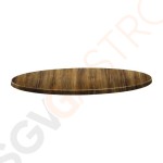 Topalit Classic Line runde Tischplatte Atacama Kirschenholz 70cm DR928 | 70(Ø)cm | Einzelpreis